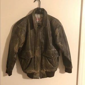Vintage Express Leather Jacket